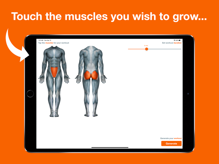 Touch Me - Custom Workouts