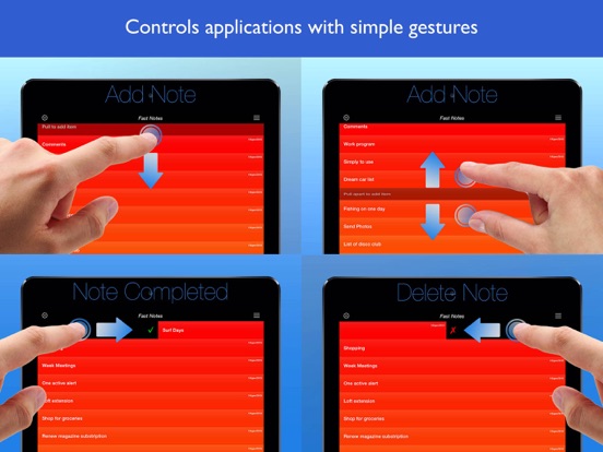 Fast Notes Pro ,Memo and lists iPad screenshot