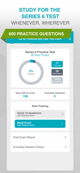 Game screenshot Series 6 Practice Test Prep mod apk