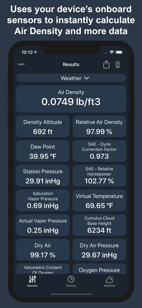 Air Density & Altitude: AirLab