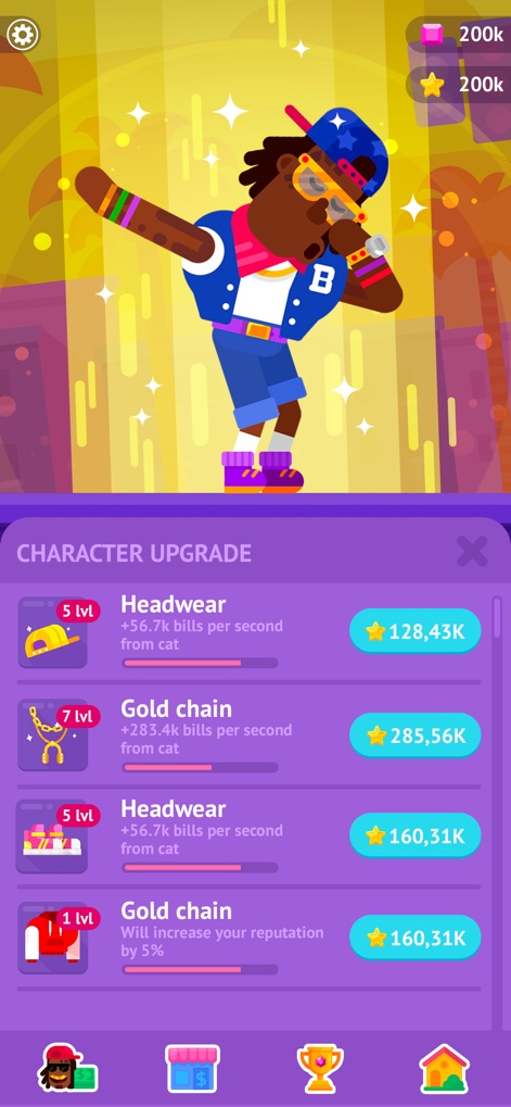 Partymasters - Fun Idle Game - Progressive Attire