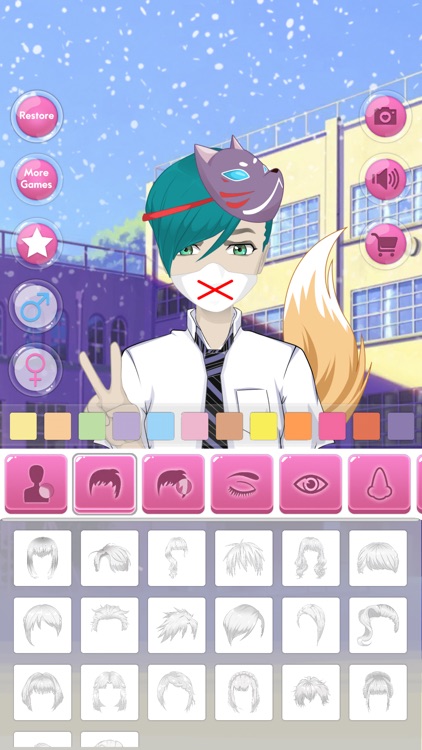 Anime Avatar - Face Maker screenshot-3