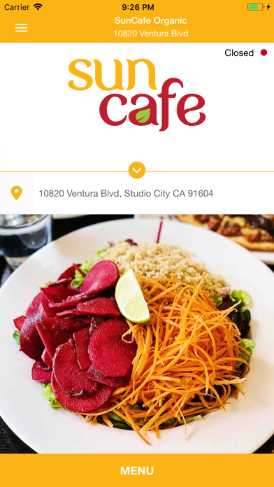 Screenshot #1 pour Suncafe Ordering
