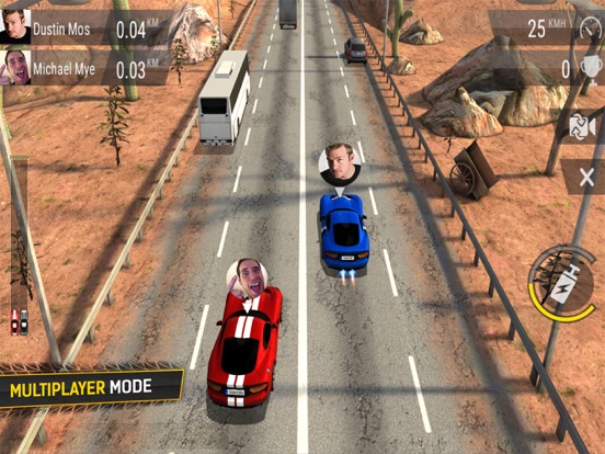 Racing Fever iPad app afbeelding 1