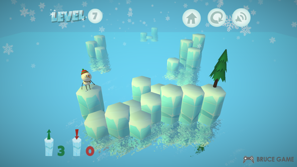 #3. Puzzle Snowman (iOS) By: 海龙 王