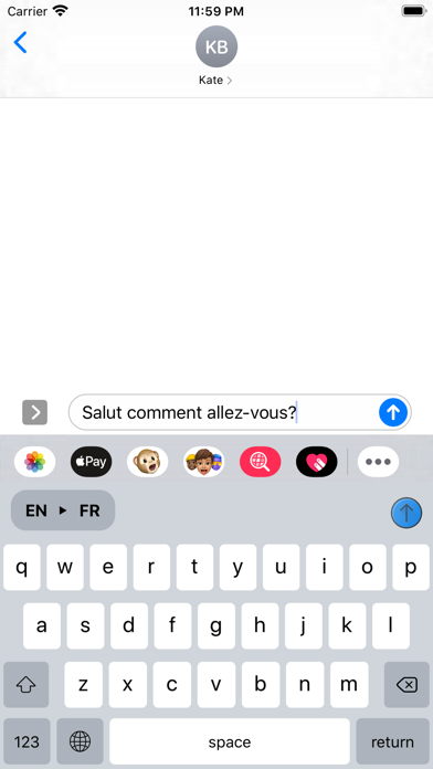 Translate Keyboard for Chat Screenshot