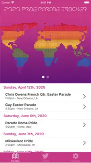 pride parade tracker iphone screenshot 2