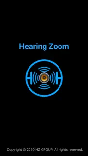 hearingzoom iphone screenshot 1
