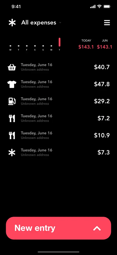 Expense tracker - Budget app