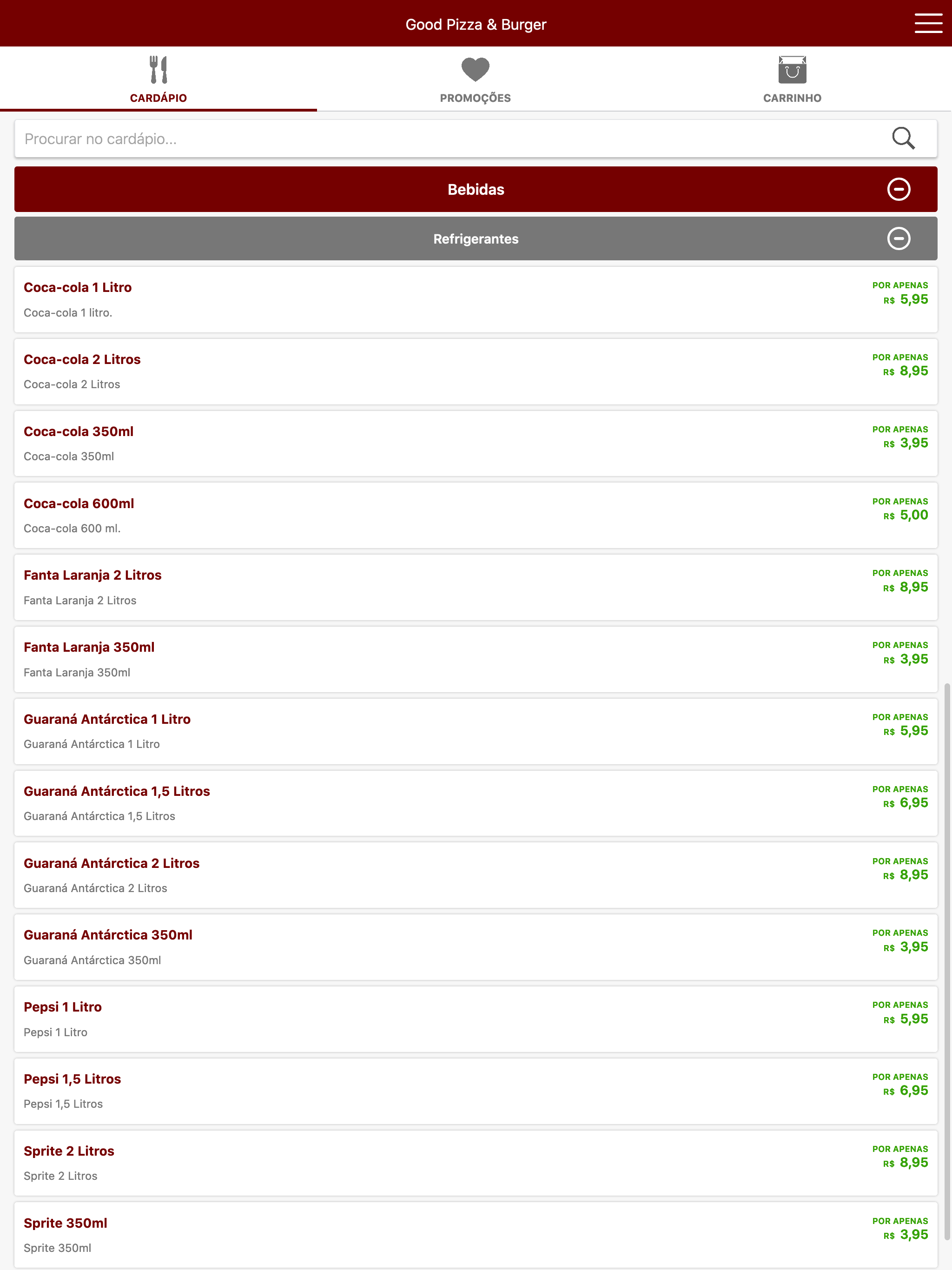 Good Pizza e Burger screenshot 7