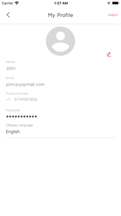 LadyBug Online Delivery iPhone screenshot 9 - Food & Drink app
