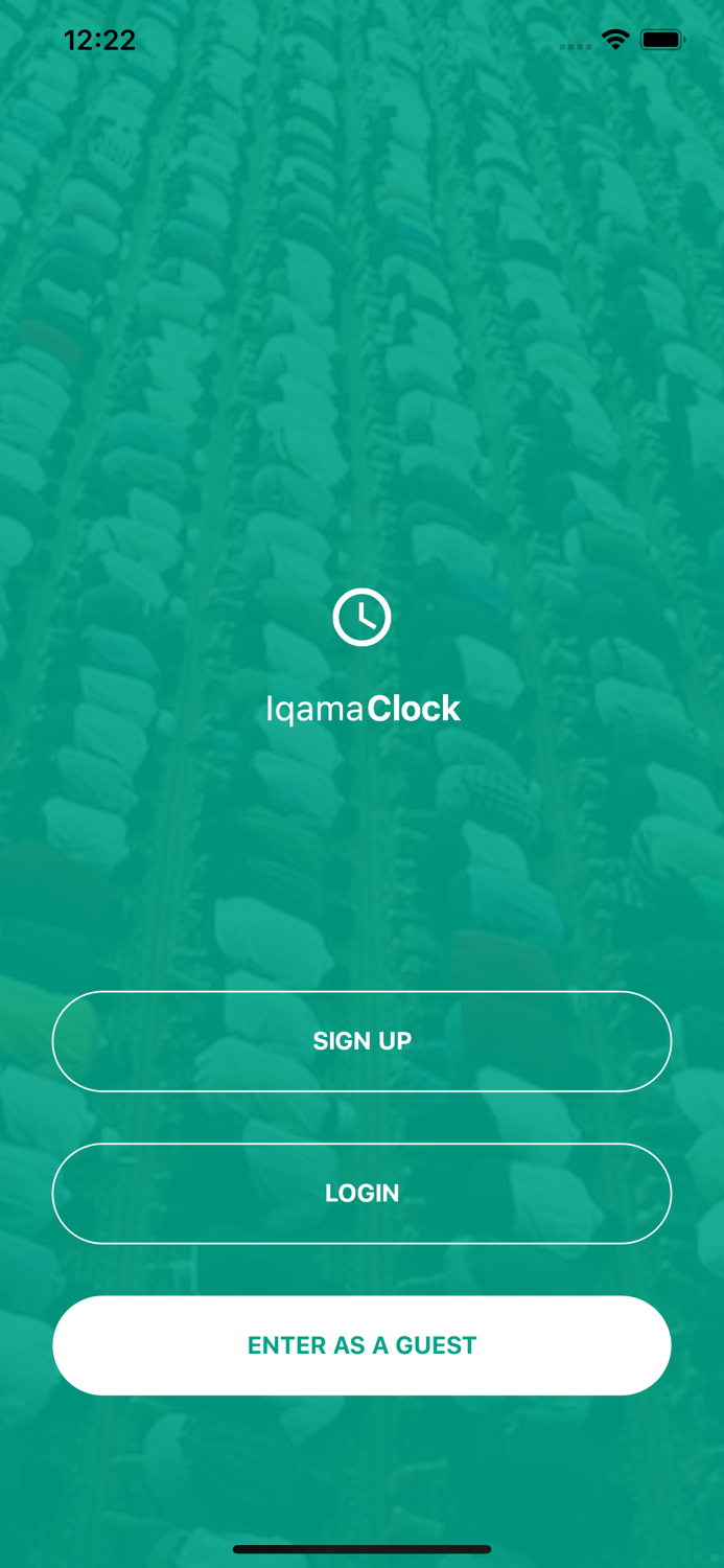 IqamaClock Mosque prayer time