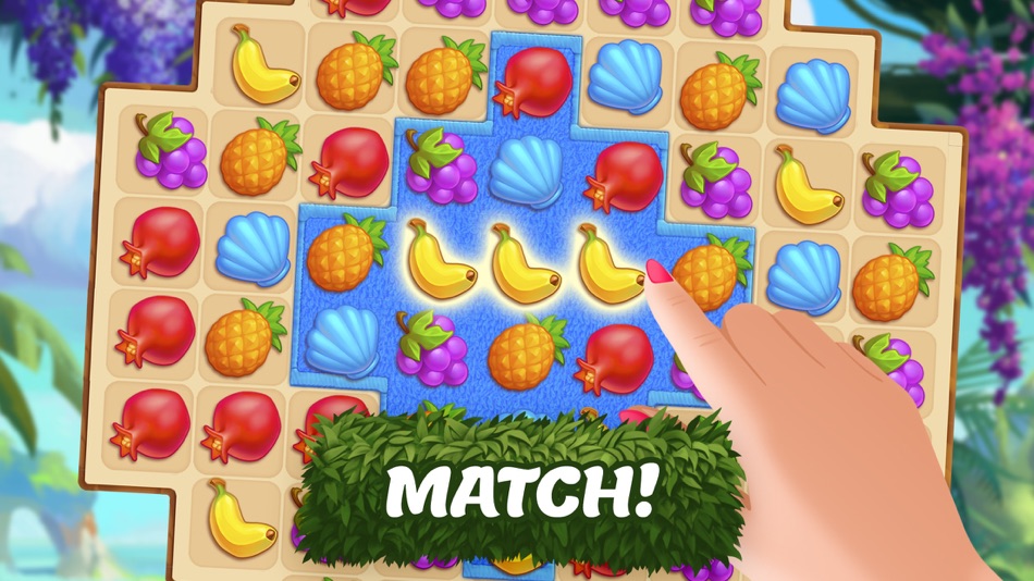 #8. Tropical Forest: Match 3D Game (iOS) 来自: Freeplay LLC