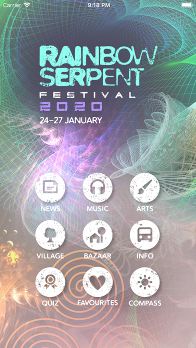 Screenshot #1 pour Rainbow Serpent Festival