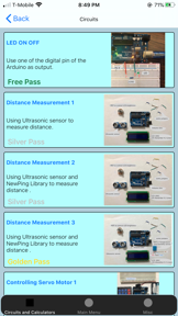 Electronics Circuit Calculator screenshot