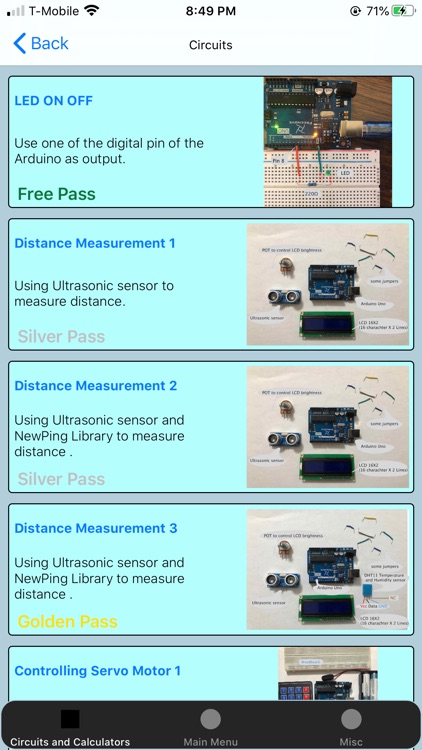 Electronics Circuit Calculator