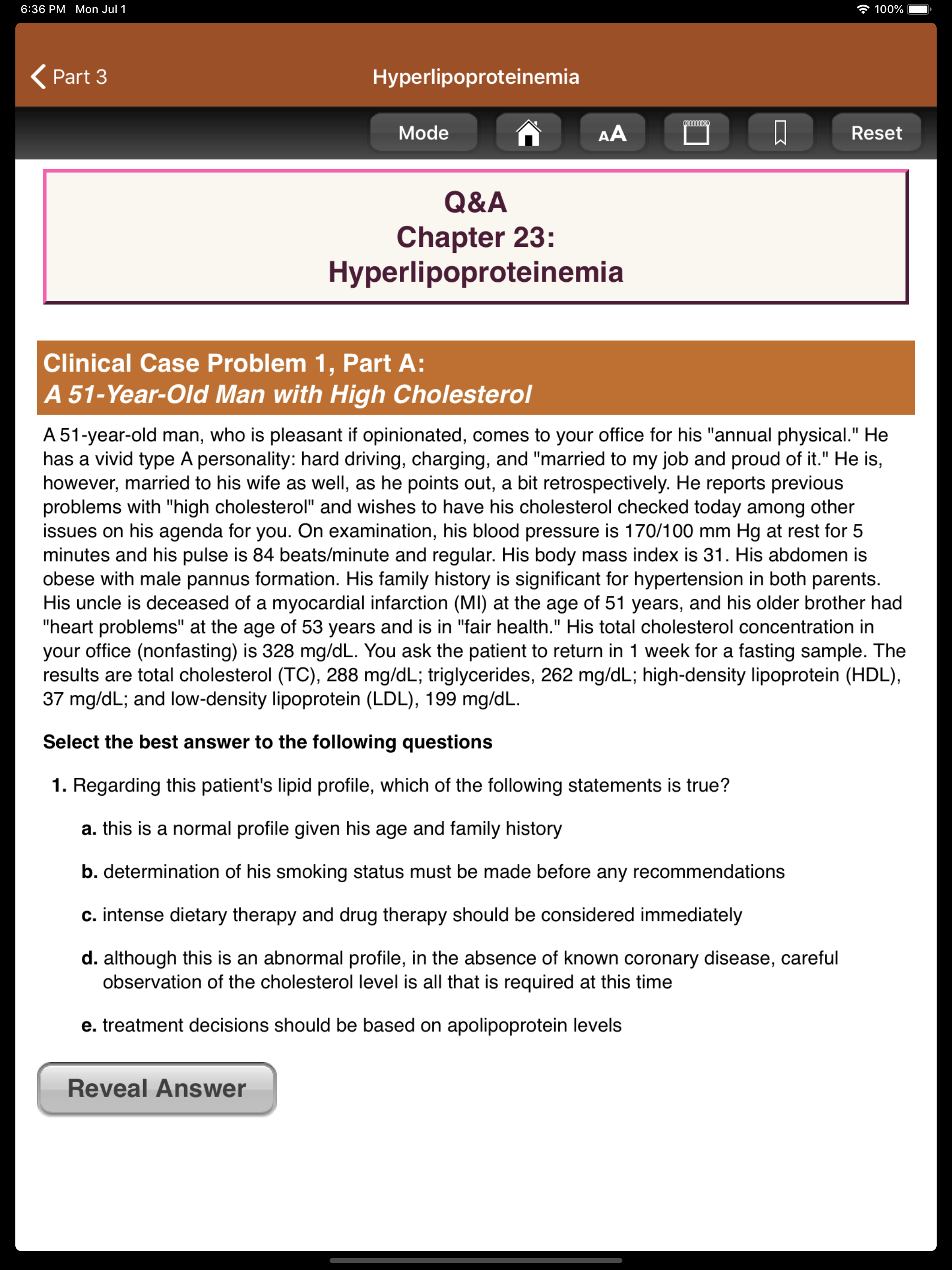 Swanson's Family Med Review 7E screenshot 8