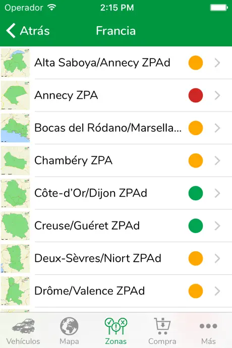 Green-Zones Fleet-App