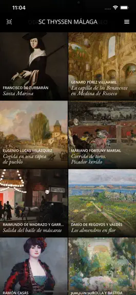 Game screenshot Second Canvas Thyssen Malaga apk
