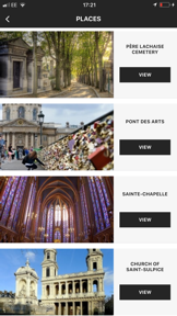 Paris Chatbot Guide screenshot
