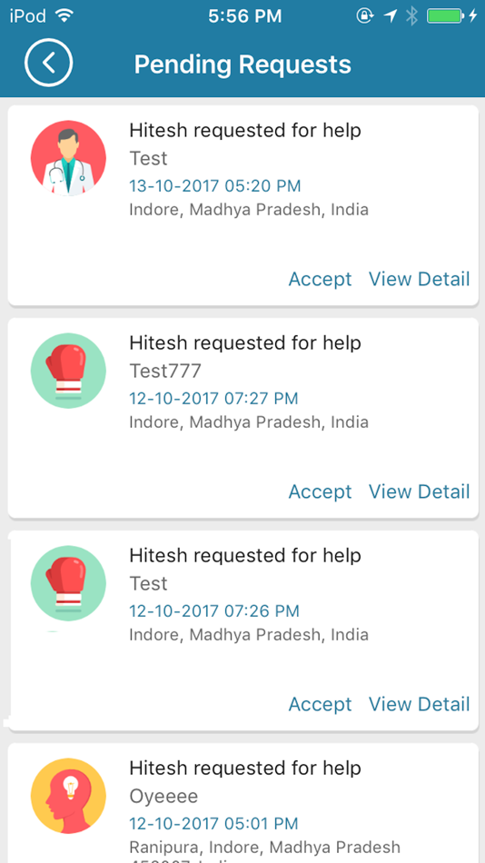#4. Lets Help (iOS) By: eMorphis