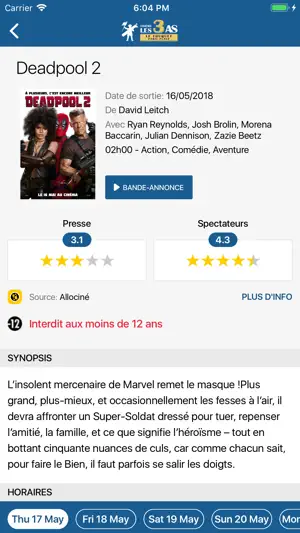 Cinéma Les 3 As Le Touquet screenshot 4