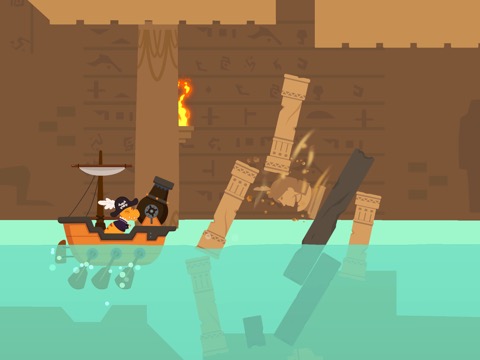 恐竜海賊船 - 物理教育子供のゲームのおすすめ画像6