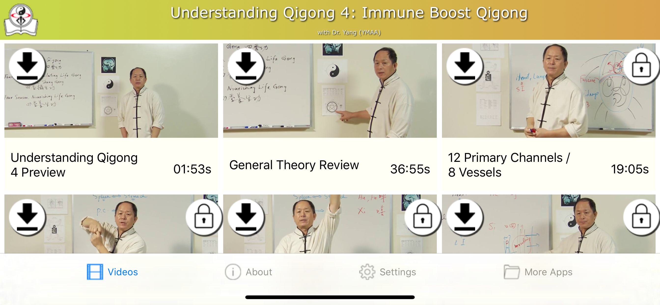 Four Seasons Qigong Video