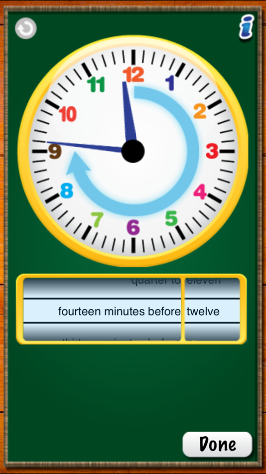 #2. MathTappers: ClockMaster (iOS) Von: Joshua Smith