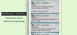 Game screenshot TOEFL Vocabulary Words apk
