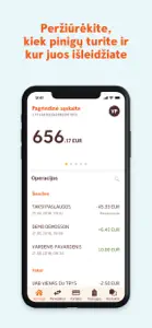 Swedbank Lietuva screenshot #2 for iPhone