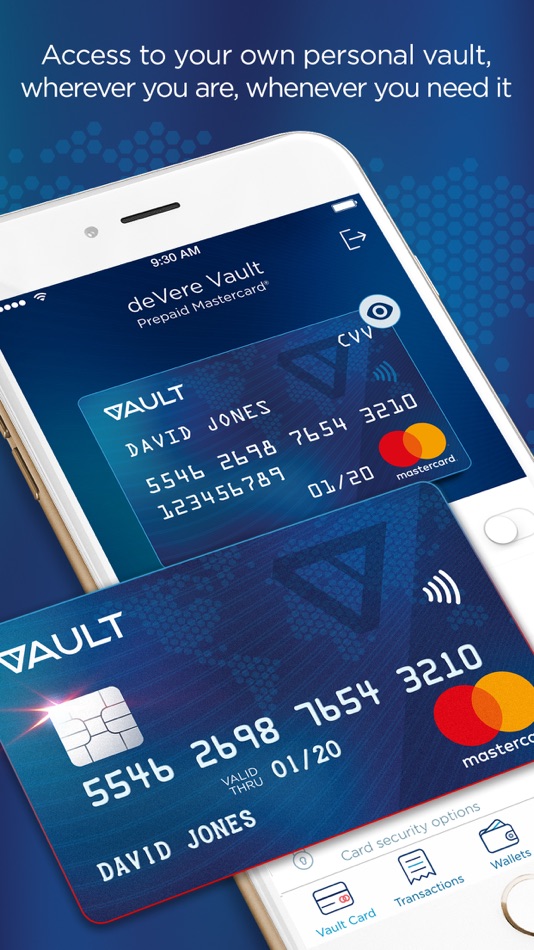#1. Vault – Borderless Banking (iOS) 由: DEVERE GROUP LIMITED