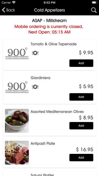 900 DEGREES WoodFired Pizzeria screenshot-4