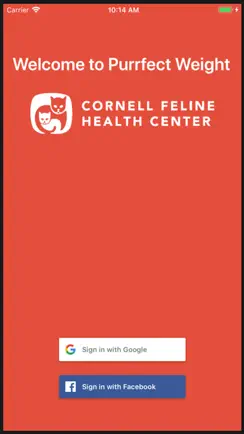 Cornell Vet Purrfect Weight iPhone image 1