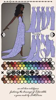 erte elegance dress up iphone screenshot 4