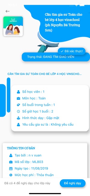 Việc làm 123 - Gia sư online