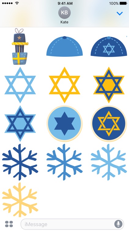 Happy Hanukkah Stickers screenshot-3