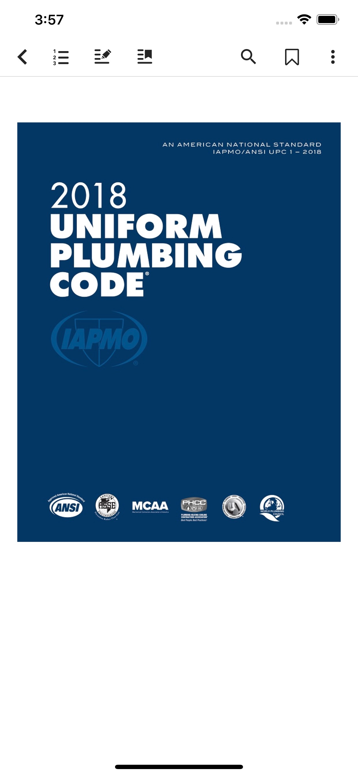 IAPMO Codes