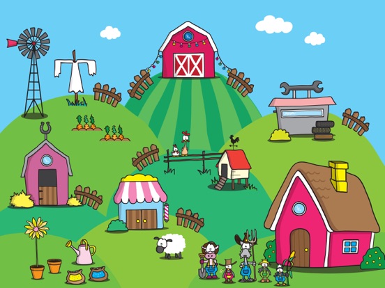 Nampa Farm iPad app afbeelding 1
