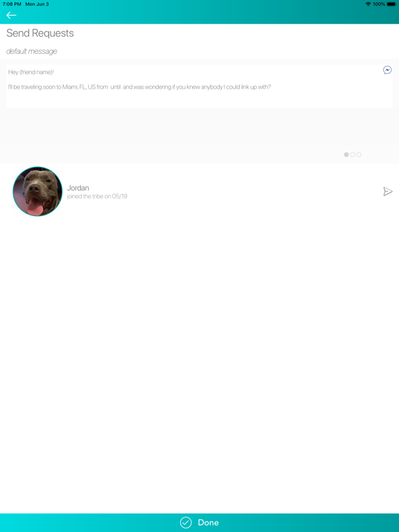 Screenshot #6 pour Traveltribe - Friends Globally