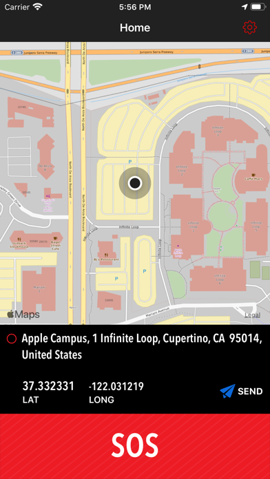 Screenshot #1 pour SOS GPS Rescue