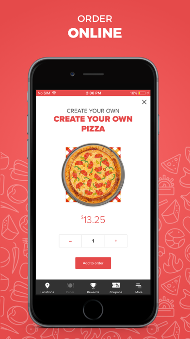 Gabriel Pizza Screenshot