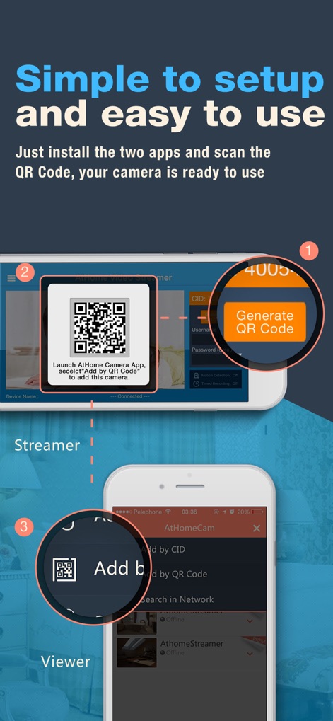 AtHome Video Streamer DIY CCTV - Business App | MWM