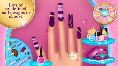 Fashion Nail Art Salon Game screenshot 2