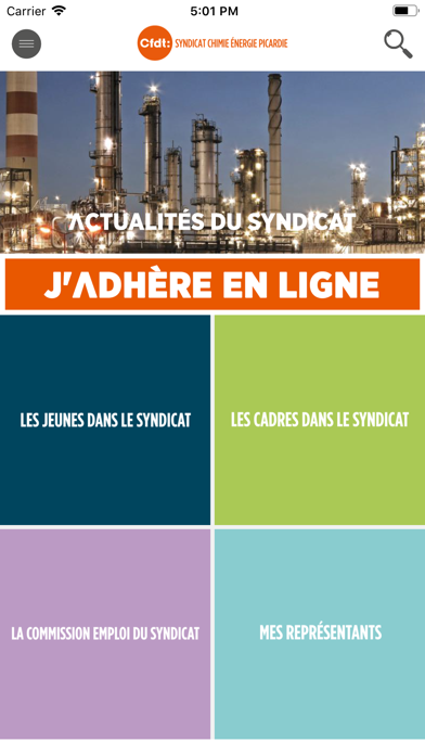 Screenshot #1 pour SCE CFDT PICARDIE