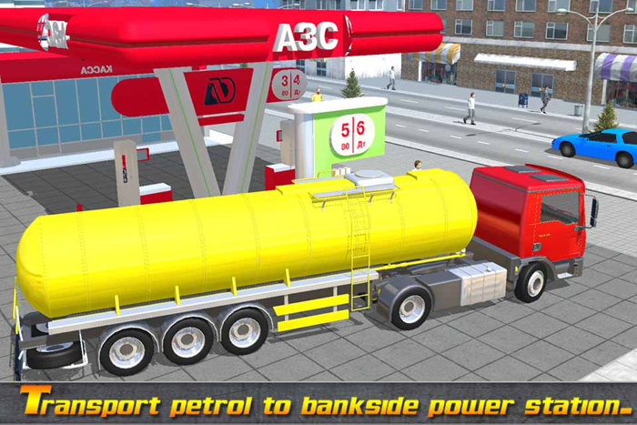 Off Road Oil Cargo Tanker 3D
