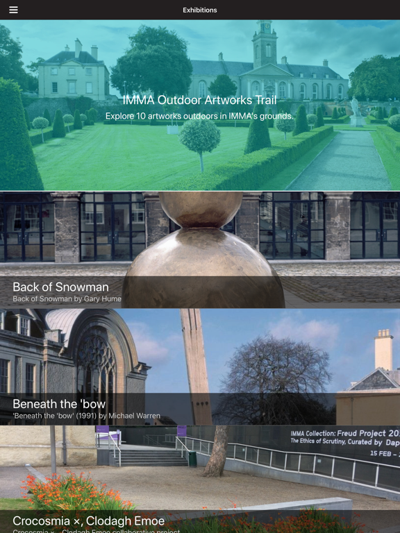Screenshot #5 pour IMMA Art Trail