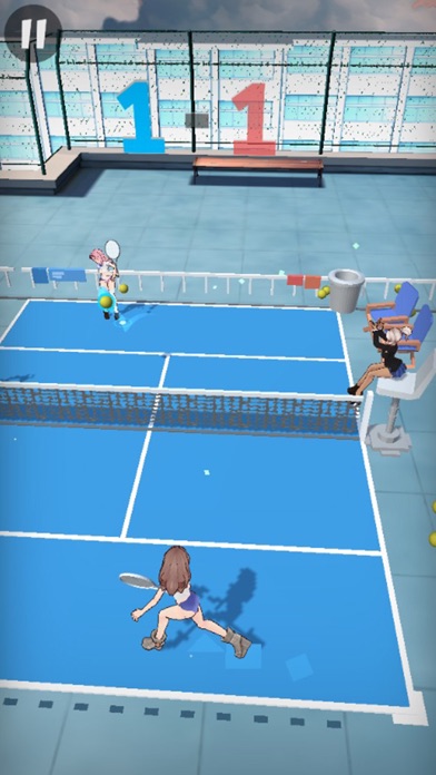School Girls Tennis Simulator Screenshot