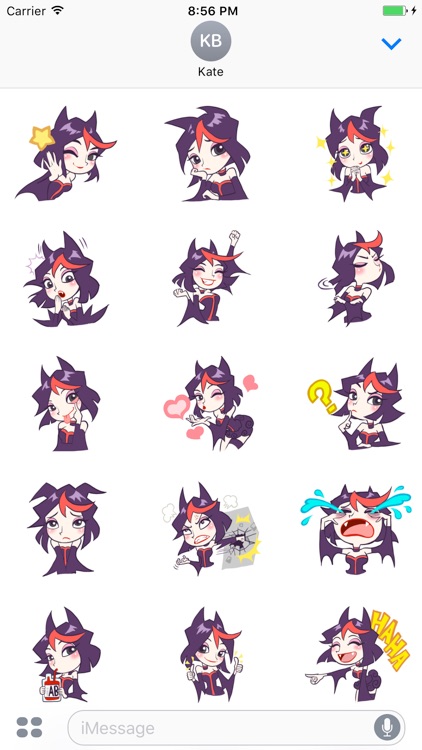 Vampire Lili Sticker Pack
