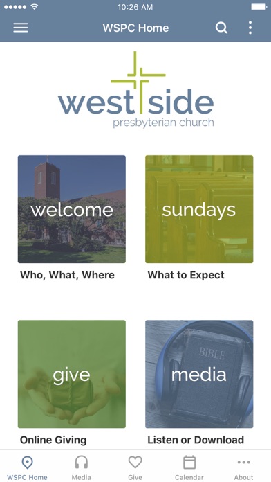 West Side Presbyterian Church Screenshot